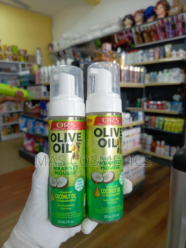 Ors Olive Oil Hold Shine Wrap/Set Mousse - 207ml · Photo 1