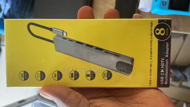 8 in 1 Type C Hub Adapter · Photo 3
