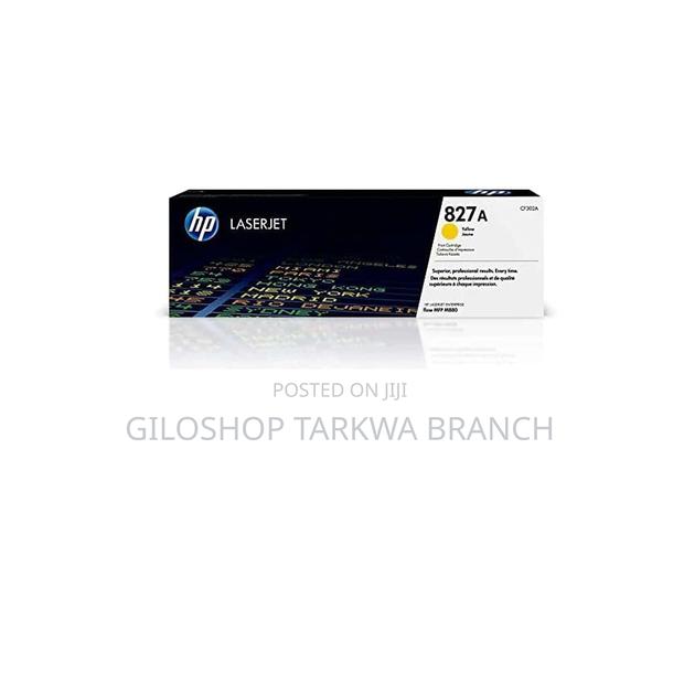 HP 827A Yellow Original Laserjet Toner Cartridge, CF302A · Photo 1