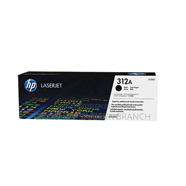 HP 312A Black Original Laserjet Toner Cartridge, CF380A · Photo 1