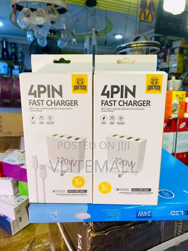 4PIN Fast Charger 120watts(43-2401c1) · Photo 1