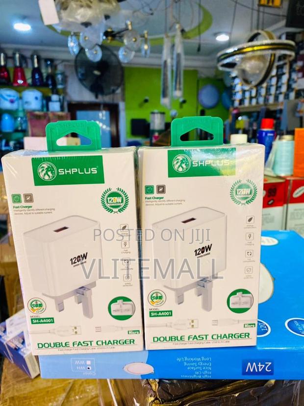 Shplus Massive 120W (A4001)Double Fast Charger · Photo 1