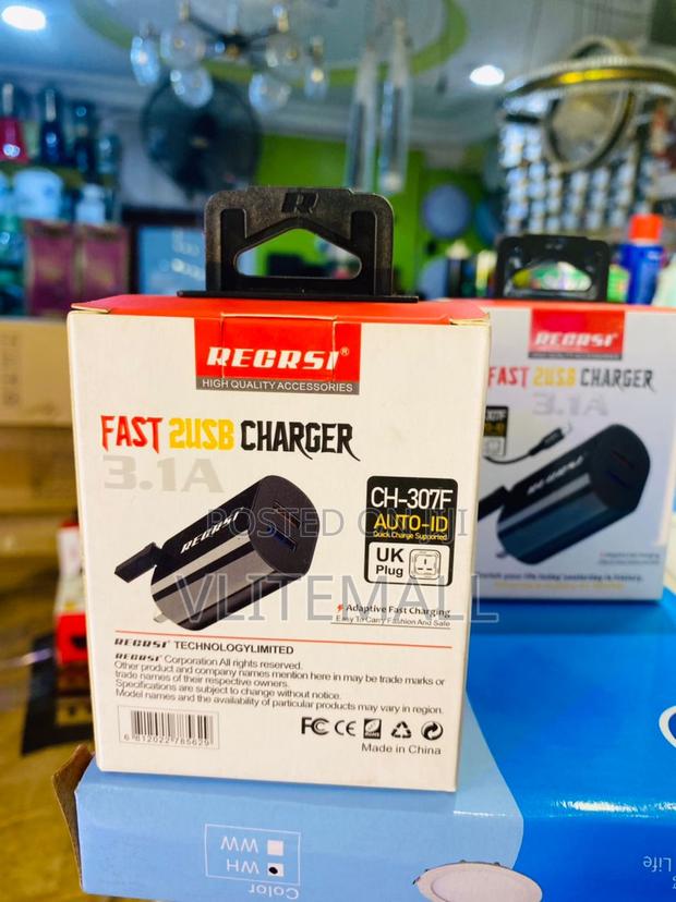 Recrsi Fast 2 USB Port Charger(Ch-307f) · Photo 1