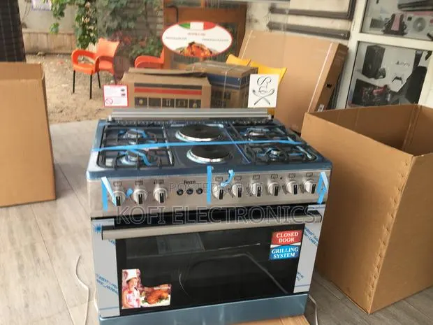 (Ideal for Everyday for Cooking) Ferre 90x60cm 4Gas+2Electric Burner · Photo 1