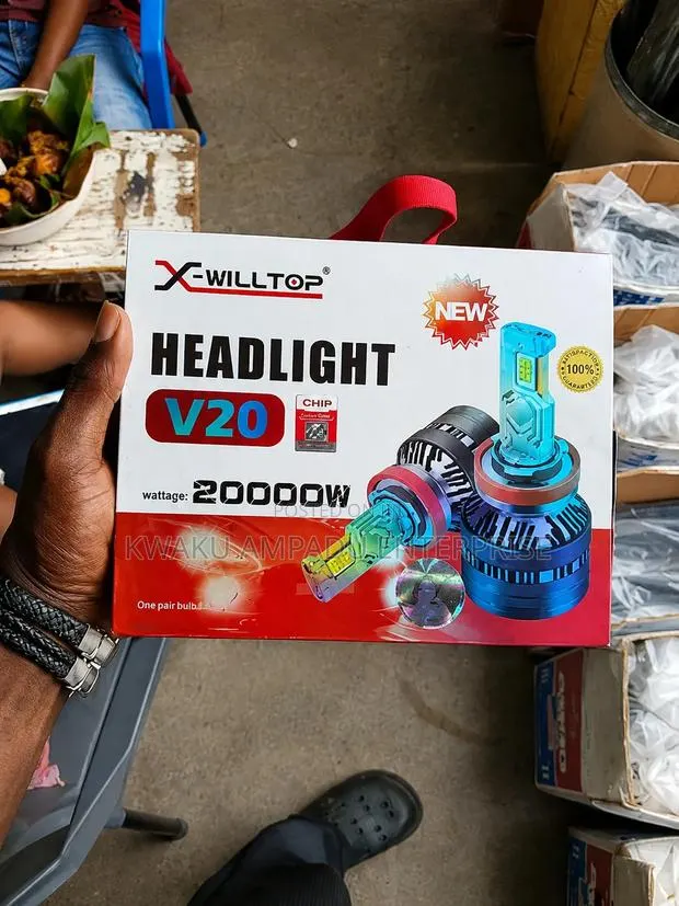 X-Willtop V20 20000W LED Headlight – Ultra Bright & Powerful · Photo 1