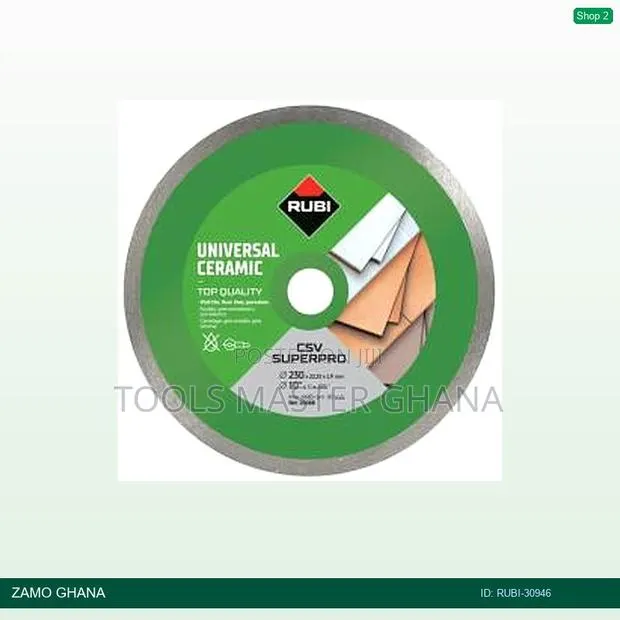 Cev 200 Superpro > 8inch Ceramic Tiles Diamond Cutting Bl - Rubi-30946 · Photo 1
