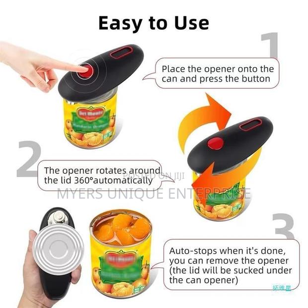 Electric Hand Free Can Opener · Photo 1