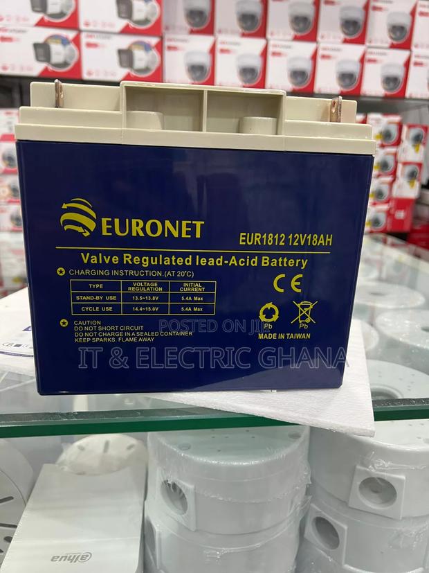 Euronet 12v 18A Battery · Photo 1
