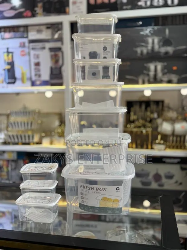 10pcs Plastic Storage Bowls Set · Photo 1