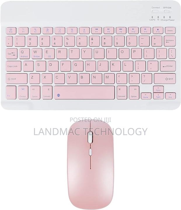 Mini Bluetooth Keyboard And Mouse For iPad, Tablets, Android · Photo 2