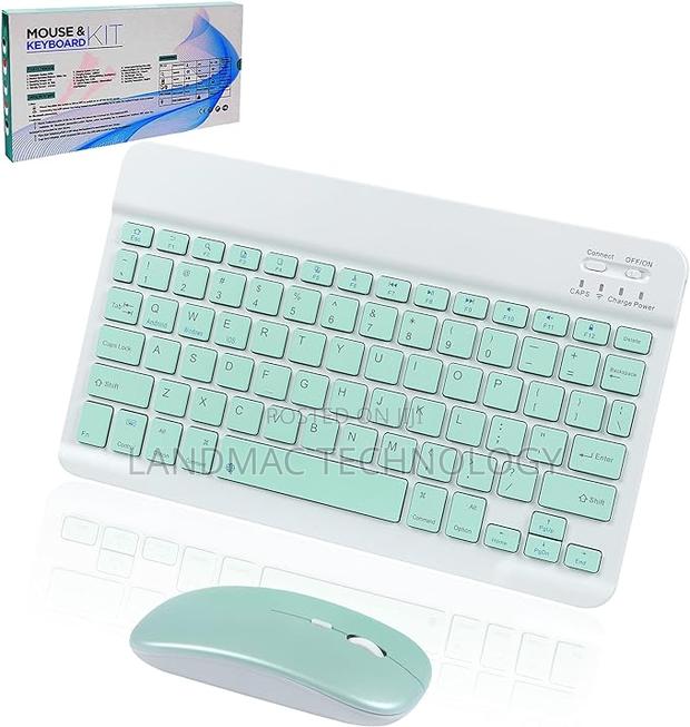 Mini Bluetooth Keyboard And Mouse For iPad, Tablets, Android · Photo 4