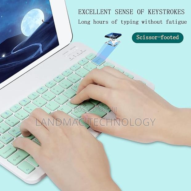 Mini Bluetooth Keyboard And Mouse For iPad, Tablets, Android · Photo 5