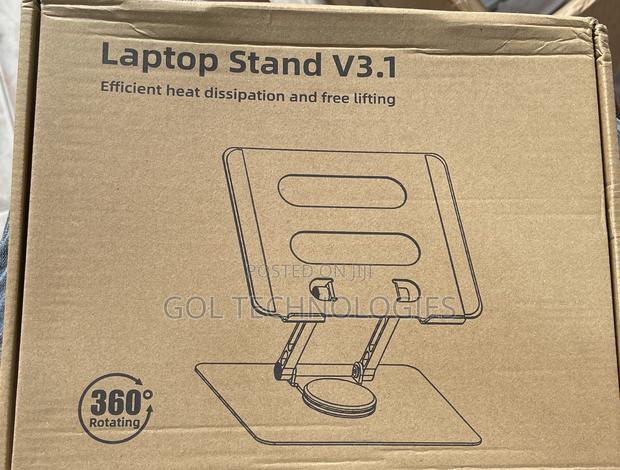 Adjustable Laptop Stand 360 Rotating Ergonimic Foldable · Photo 2