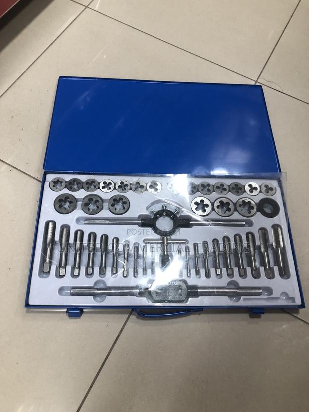 Tipe 40pcs Tap and Die Set Sae Alloy Steel Large · Photo 1