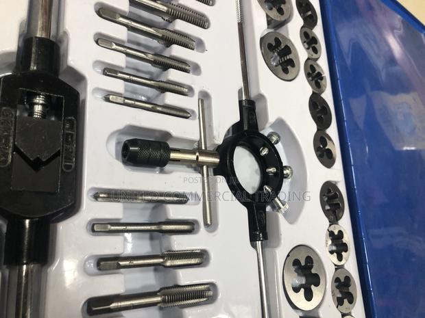 Tipe 40pcs Tap and Die Set Sae Alloy Steel Large · Photo 5