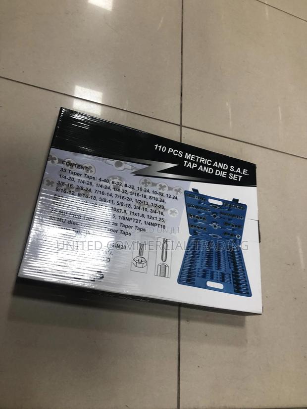 Tera 110pc Metric Tap Die Set · Photo 2