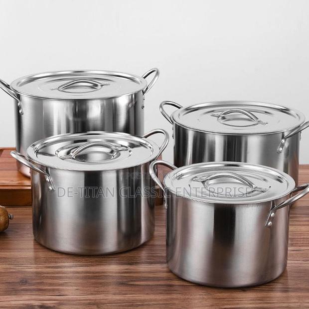 Stainless Steel 4 Set Cooking Pot · Photo 1