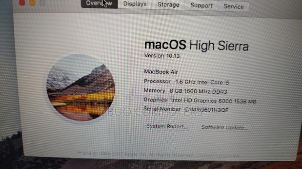 Laptop Apple MacBook Air 8GB Intel Core I5 SSD 128GB · Photo 6