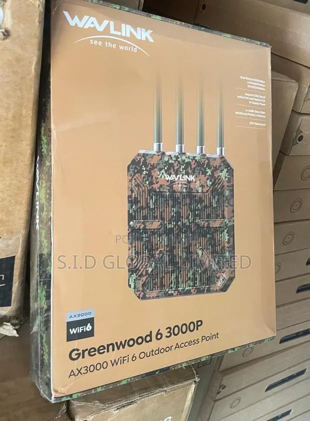 Wavlink Greenwood 6 3000p: Ax3000 Outdoor Wifi Repeater · Photo 1