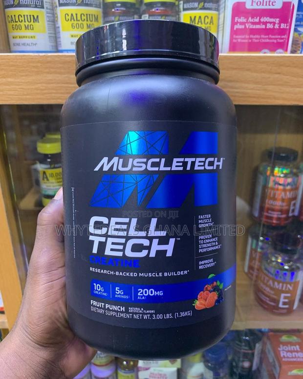Muscletech Celltech 3lbs Creatine- Build Muscles-Great Taste · Photo 1