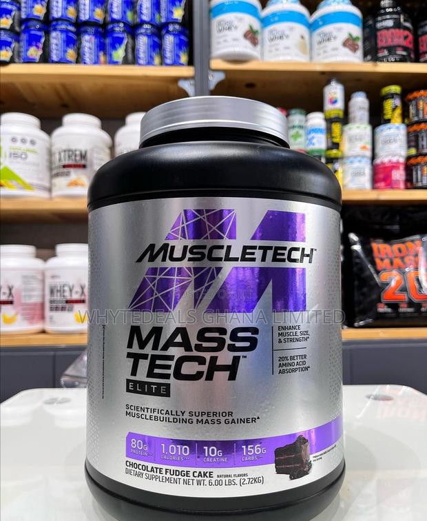 Superior Weight Gain Masstech Elite Whey Protein Powder 7lbs · Photo 1