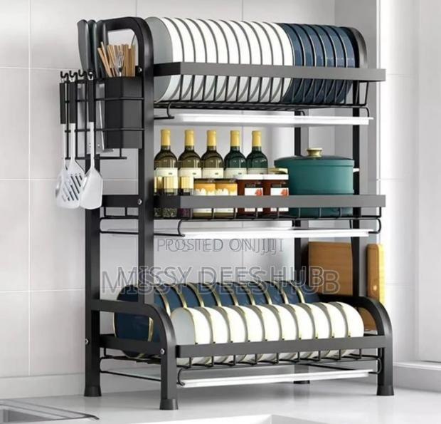 3 Layer Dish Rack · Photo 1