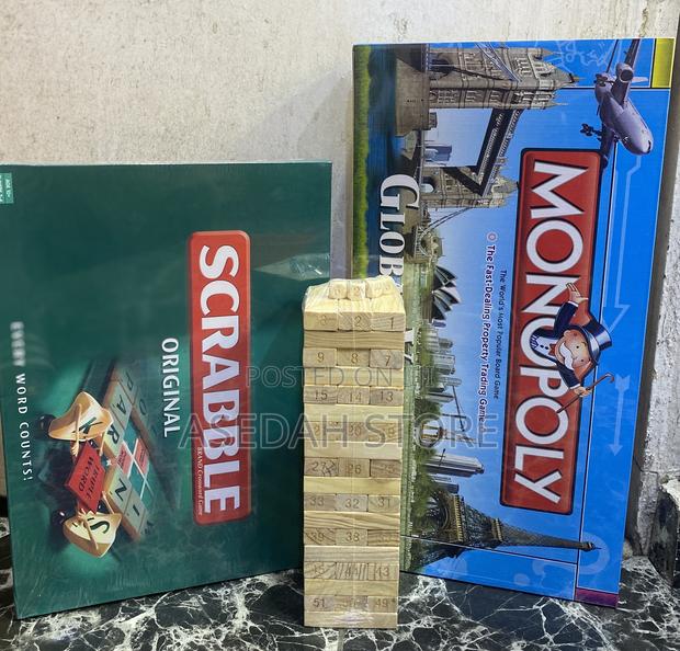 Monopoly, Jenga and Scrabble Games · Photo 2