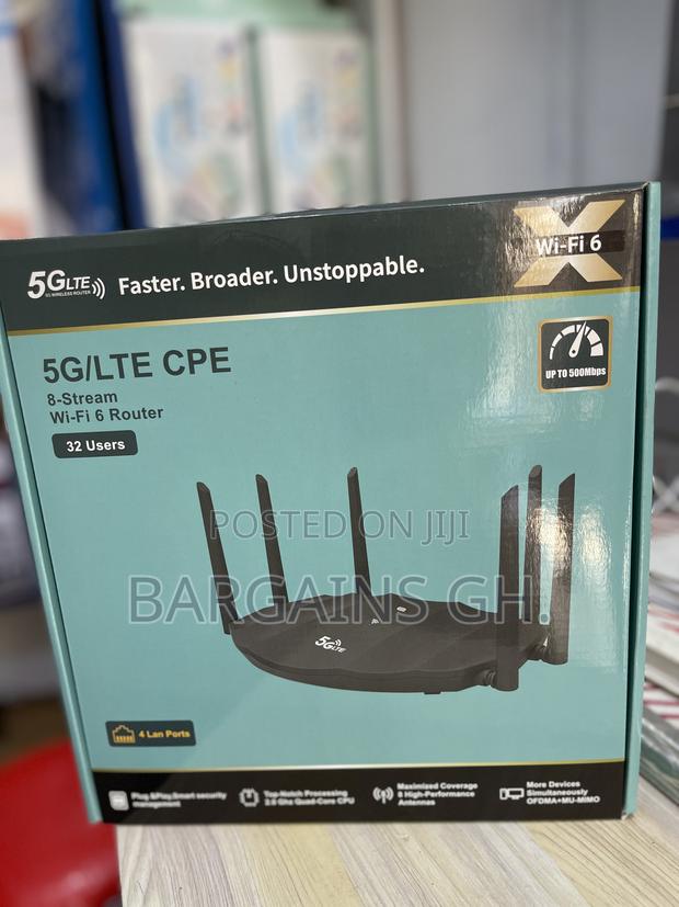 Wifi 6 5g Universal Router With Rechargeable Standby Battery · Photo 3
