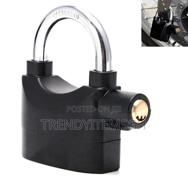 Black Waterproof Security Siren Alarm Padlock · Photo 4