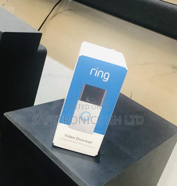 White Affordable Ring Video Doorbell · Photo 1