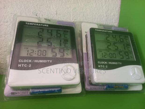 LCD Electronic Digital Thermometer Hygrometer Humidity Meter · Photo 1