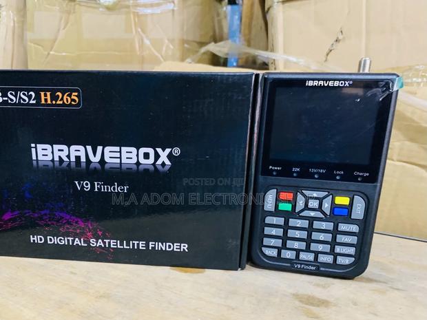 Original Ibravebox V9 Satellite Detector Finder(Black). · Photo 1