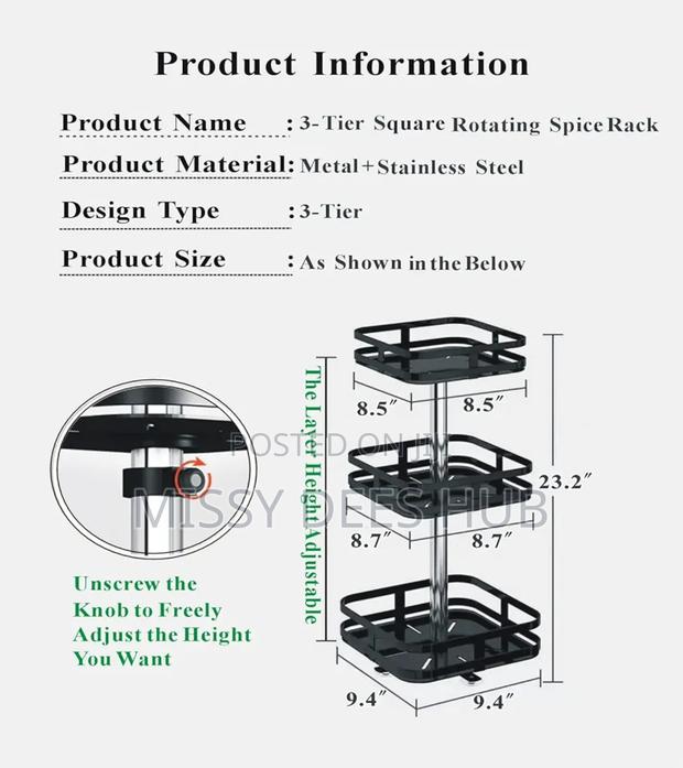 360° Rotatable Rack · Photo 7
