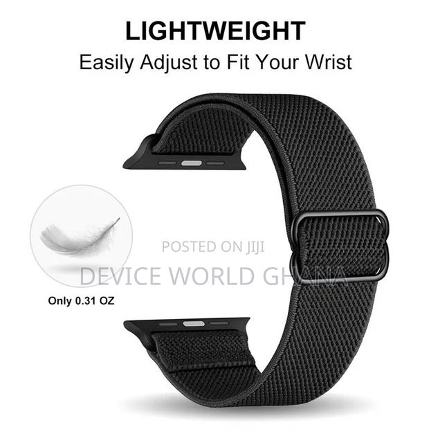 Los Nylon Adjustable Elasti Band 4 Apple Watch Series 1-11(Not A Watch · Photo 2