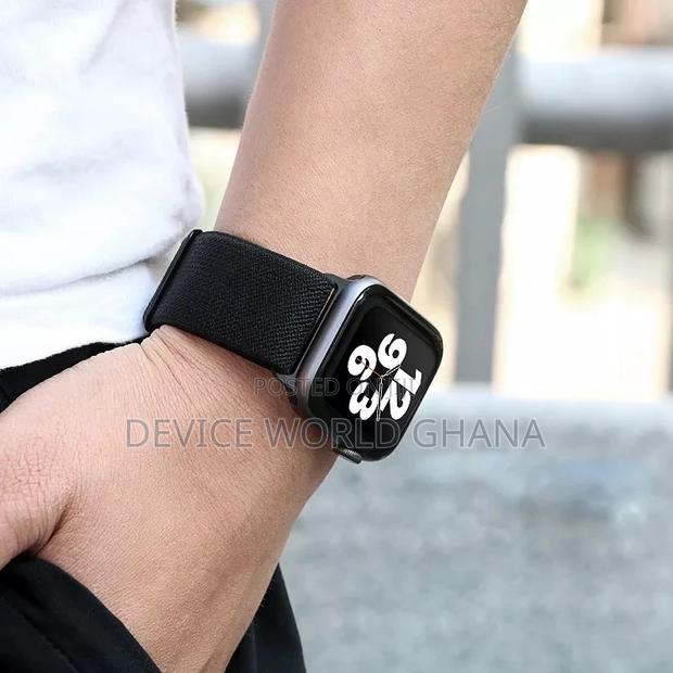 Los Nylon Adjustable Elasti Band 4 Apple Watch Series 1-11(Not A Watch · Photo 4