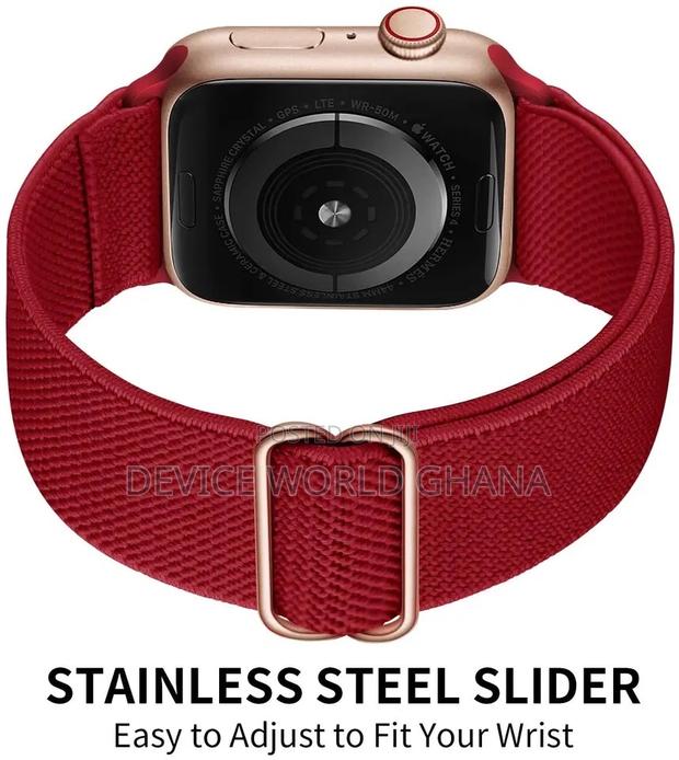 Los Nylon Adjustable Elasti Band 4 Apple Watch Series 1-11(Not A Watch · Photo 6