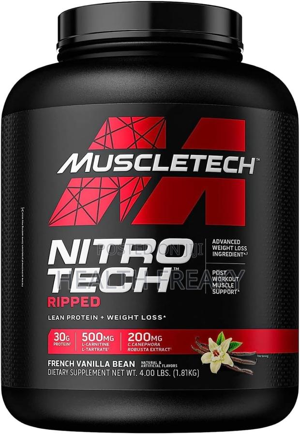 Protein Nitrotech Ripped Whey Weight Loss Lean Muscle 4lb · Photo 1