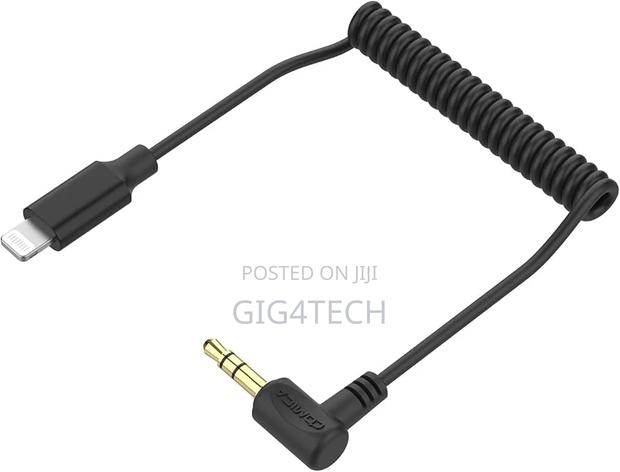 Comica CVM-D-MI 3.5mm TRS to Lightning Audio Adapter Cable · Photo 2