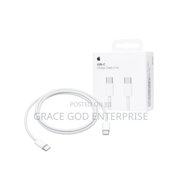 Original Apple 60w Usb-C to Usb-C for iPhone 15 16 Series · Photo 1