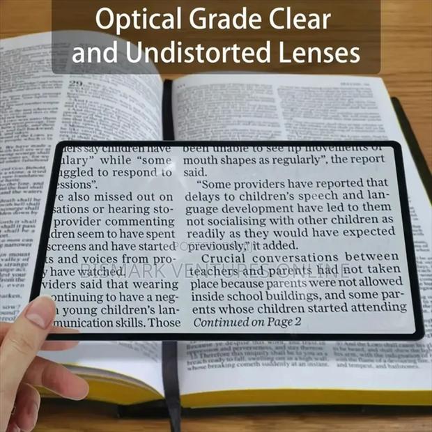 3x Sheet Magnifier Reading Glass · Photo 4