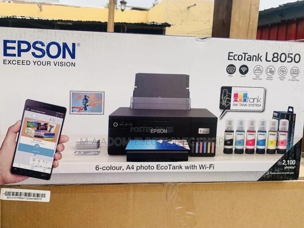 Epson Ecotank L8050 Ink Tank Photo Printer · Photo 1