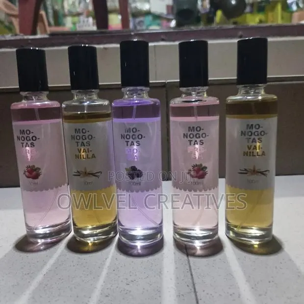 Monogotas Long-Lasting Body Mist 100ml – (Fresa, Vainilla, Mora) · Photo 1