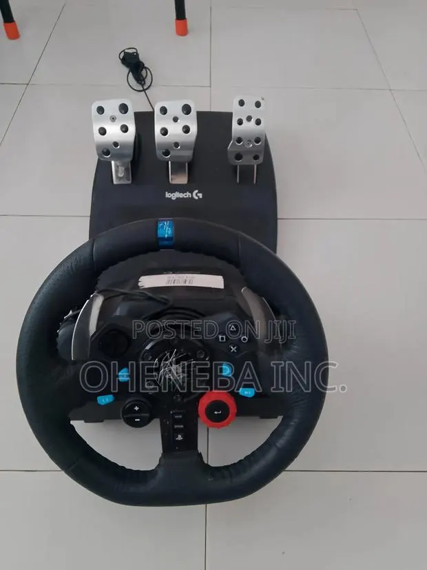 Ps5 Ps4 Logitech Power Force Steering Wheel · Photo 1