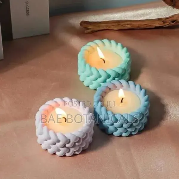 Woven Braid Gypsum Jar Mold · Photo 1