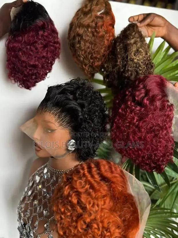 13x4 Full Frontal Wet Curls · Photo 1