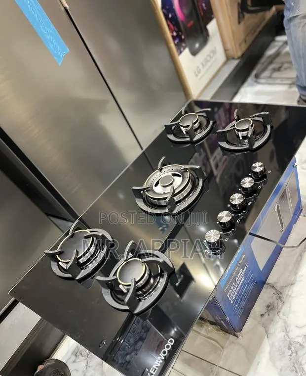 Super Classic Kenwood 5 Gas Hob(Tempered Glass) · Photo 1