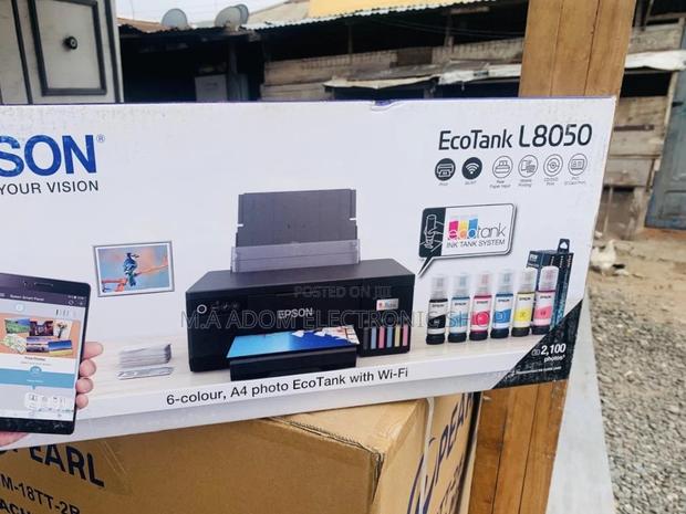 Unique Design Epson Ecotank L8050 Ink Tank Photo Printer. · Photo 1