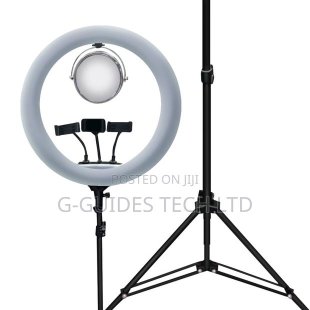 20-Inch Ring Light With Mirror Stand, 20” Ring Fill Light · Photo 3