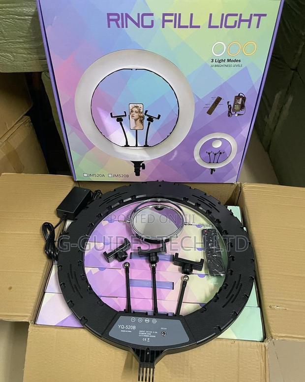 20-Inch Ring Light With Mirror Stand, 20” Ring Fill Light · Photo 2