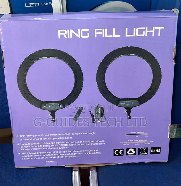 20-Inch Ring Light With Mirror Stand, 20” Ring Fill Light · Photo 5